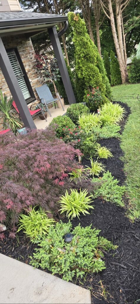 Gallery House remodeling and restoration project in Gaithersburg, MD, showcasing landscaping and exterior improvements.