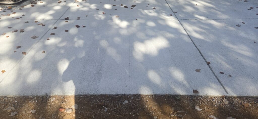 Gallery Perfectum Construction and Plumbing: completed house remodeling and restoration project in Gaithersburg, MD, showcasing concrete patio.