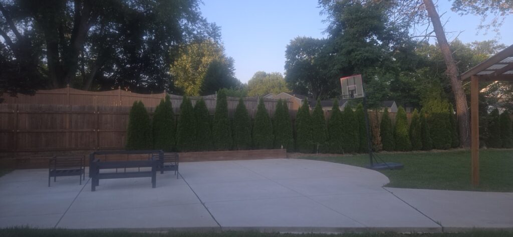 Gallery Completed backyard remodeling and restoration project in Gaithersburg, MD and Perfectum Construction & Plumbing services
